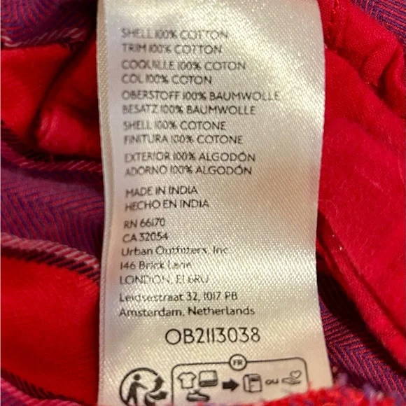 Free People Red Striped Drawstring Pants - Picture 6 of 6